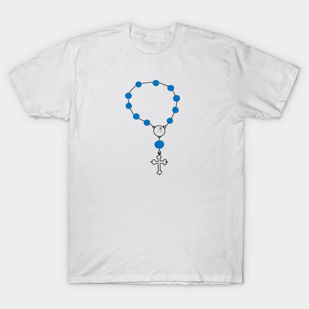 Holy Rosary T-Shirt by FlorenceFashionstyle